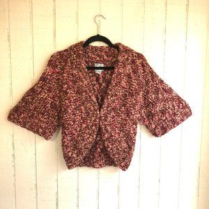 ANTHROPOLOGIE Tabitha Chunky Crop Cardigan S